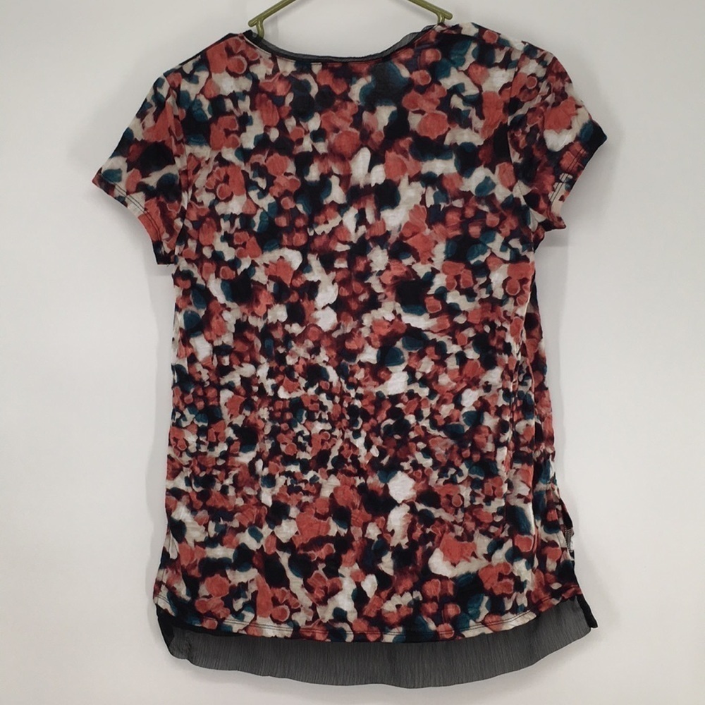 Vera Wang Multi Color Dress Casual Top - Picture 8 of 11